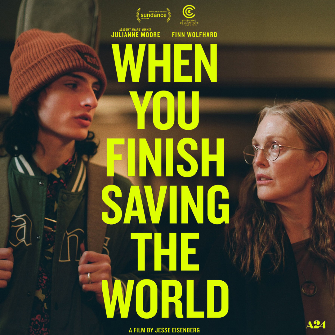 movie review when you finish saving the world